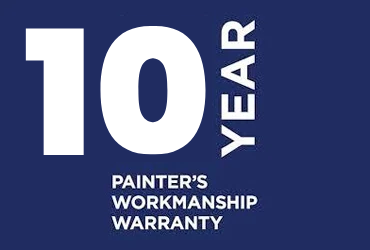 10 year painter workmanship warranty